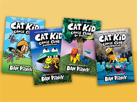 how many cat kid comic club books are there in the world?