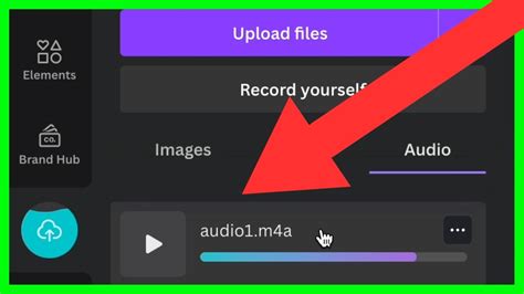 how to add music in canva